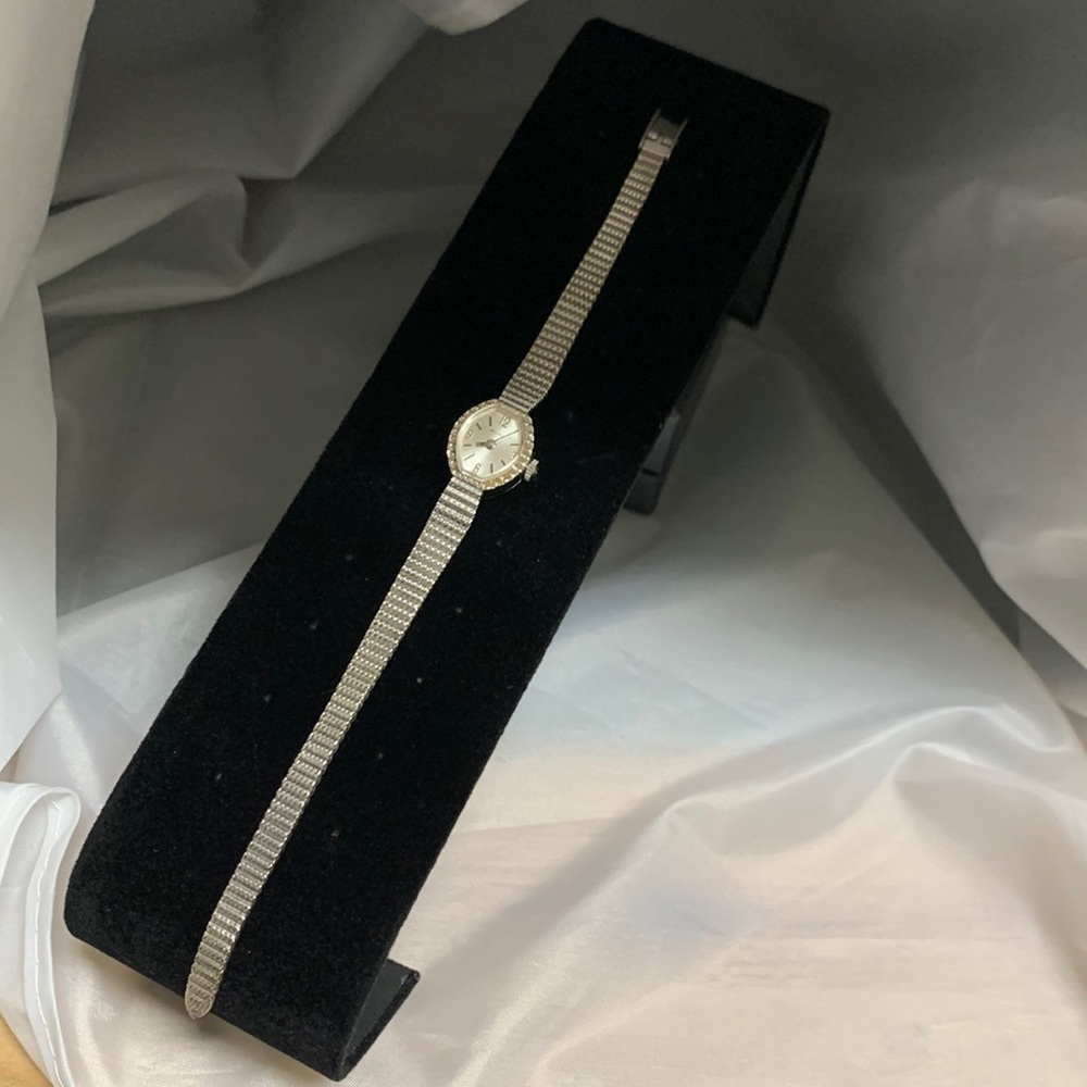 Bulova Silver Tone Women's Bracelet Watch